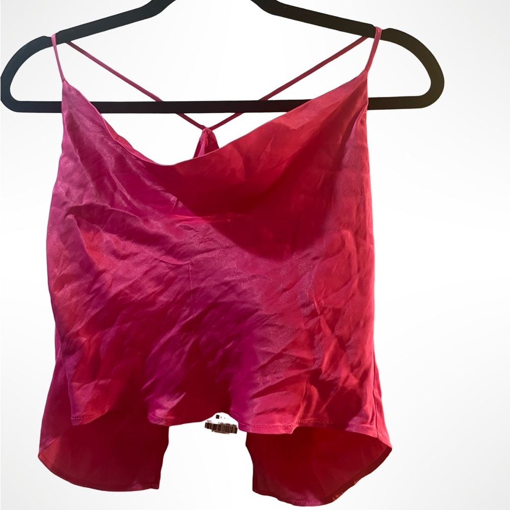 Zara’s Pink Strappy Camisole Top size extra small NWT